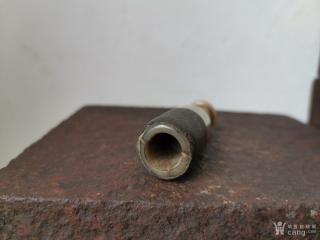 明代老和田玉烟嘴